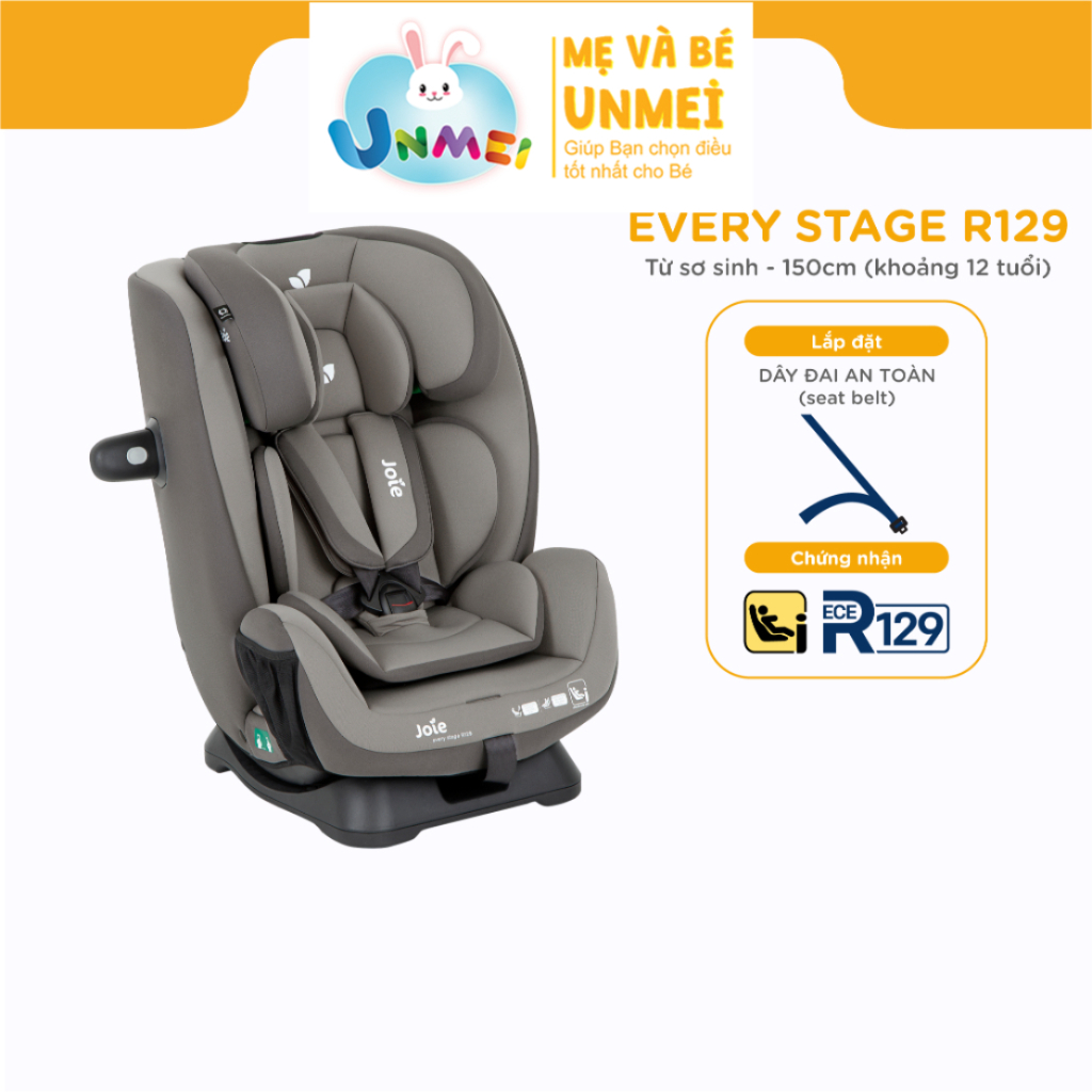 Ghế ngồi ô tô trẻ em Joie Every Stage R129 Cobble Stone