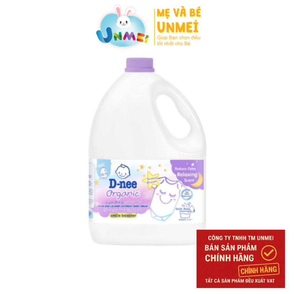 Nước giặt quần áo D-nee 3000 ML - Sweet Dream (Smile Booster Series)