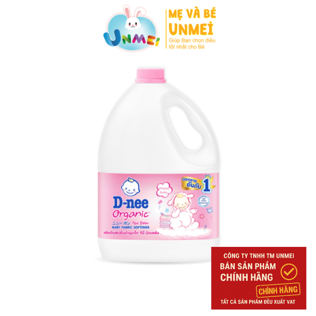 Nước xả vải Dnee 2800 ML Happy Baby