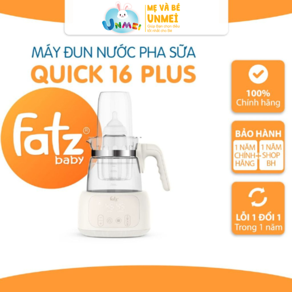 Máy đun nước pha sữa Fatz Baby Quick 16 Plus hâm nước pha sữa điều khiển từ xa thông minh FB3508HB