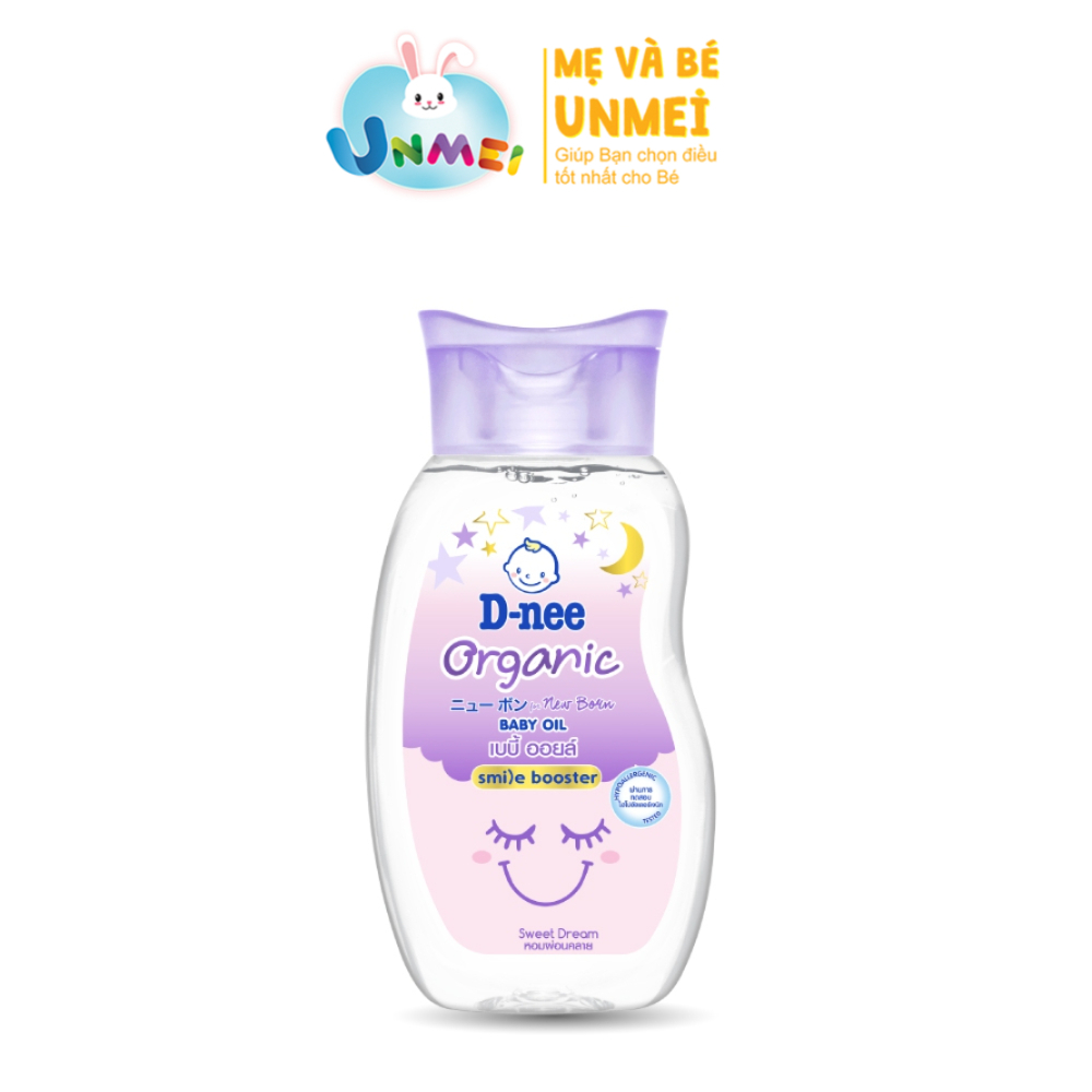 D-nee Organic Sweet Dream Baby Oil – Smile Booster Series 200 ml.