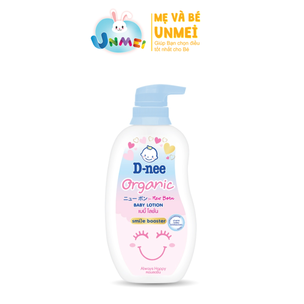 D-nee Organic Always Happy Baby Lotion 300 ml - Blue