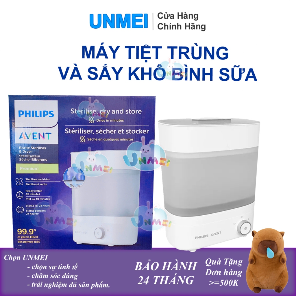 Máy Tiệt Trùng Và Sấy Khô Bình Sữa Philips Avent Starlight Plus - Bảo Hành 24 Tháng