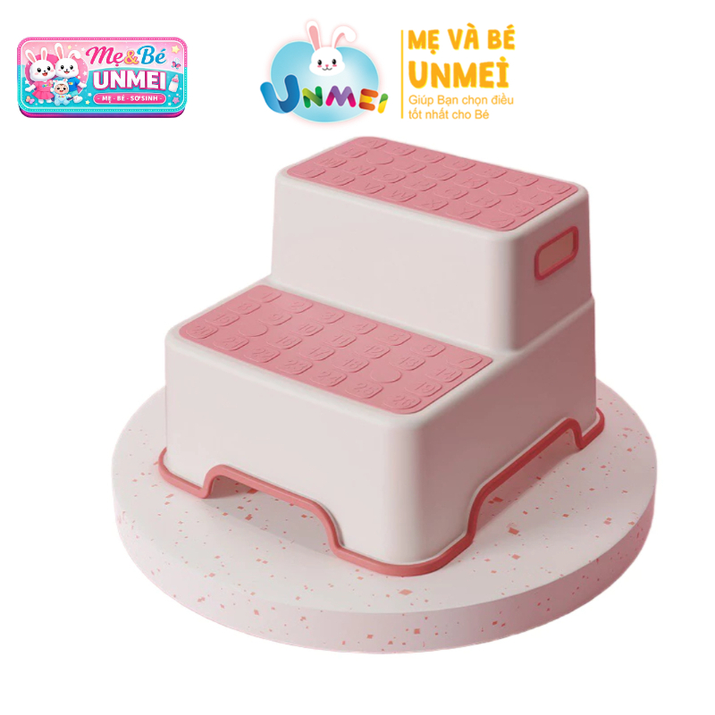 UNMEI - Ghế kê chân Toilet đa năng CHO BÉ sử dụng kê chân với lấy đồ vật trên cao ghế bậc thang đa năng, Tiện Dụng Cho Bé Để Đi Vệ sinh
