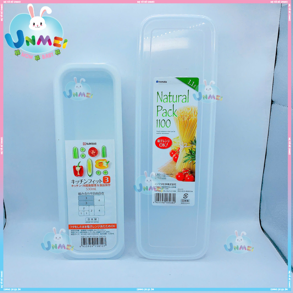 Hộp đựng thực phẩm Nakaya Nhật Bản nhựa PP công dụng đa năng – tiện lợi cho cuộc sống hiện đại
