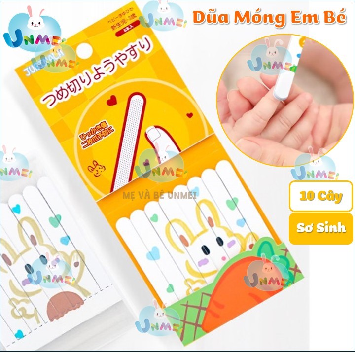 Dũa Móng Tay Em Bé Sơ Sinh Unmei Usagi – An Toàn, Dễ Thương Cho Bé Yêu
